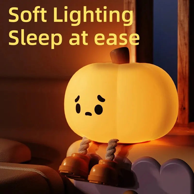 Touch Sensor Pumpkin Nightlight