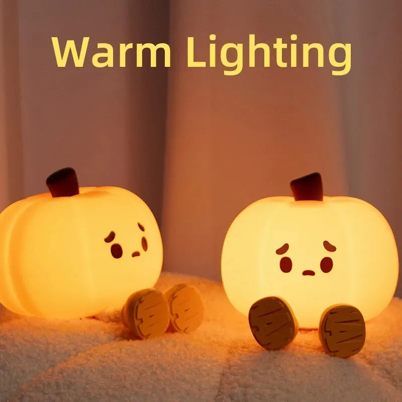 Touch Sensor Pumpkin Nightlight