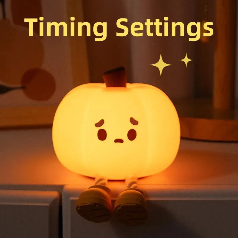 Touch Sensor Pumpkin Nightlight