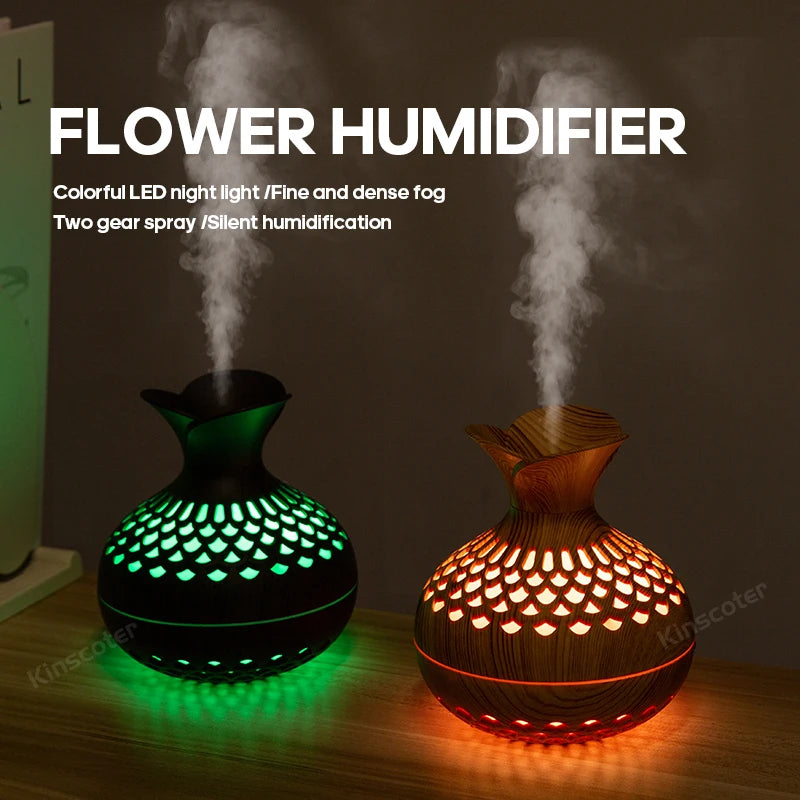 Mini Wood Grain Humidifier