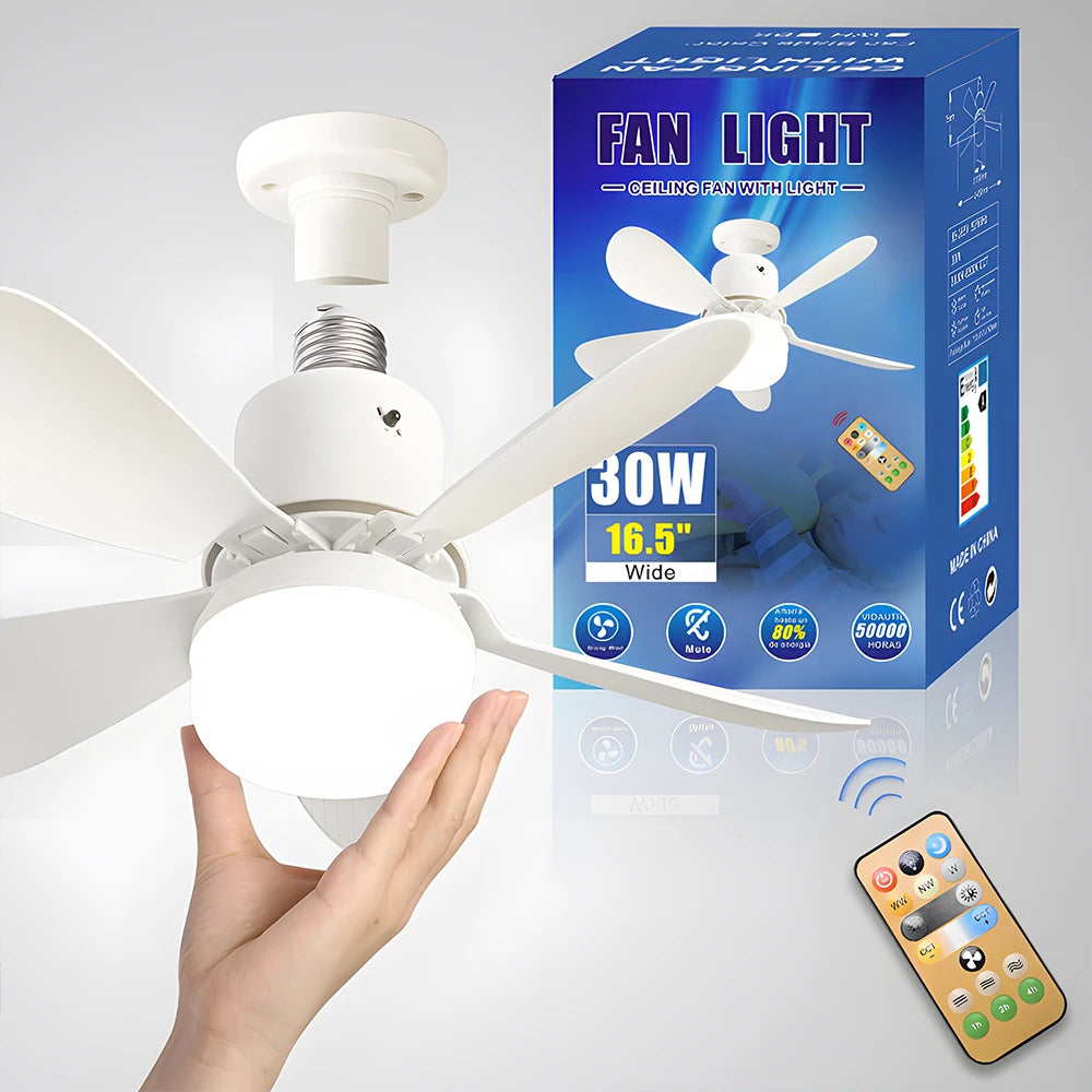 Light Socket Ceiling Fan