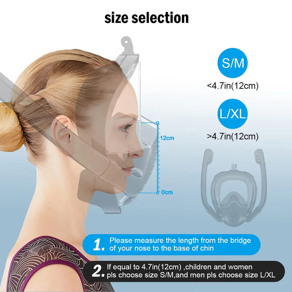 OceanView Snorkel Mask